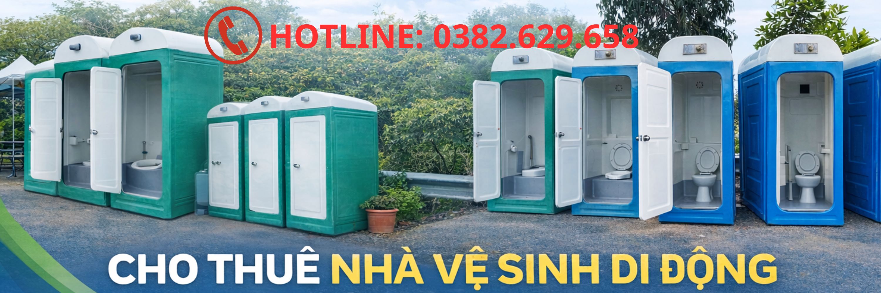 CHO THUÊ NHÀ VỆ SINH CÔNG CỘNG TẠI QUẢNG NINH