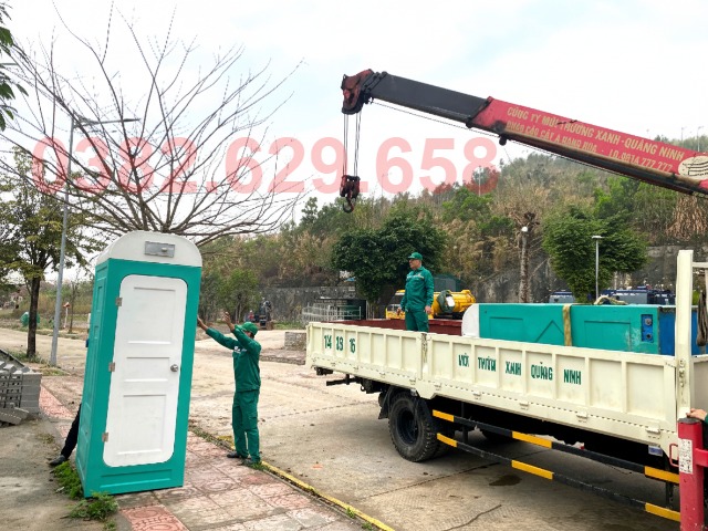 Cho thuê nhà vệ sinh di động tại phường Cao Xanh
