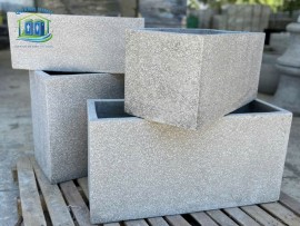 Cung cấp chậu xi măng đá mài cao cấp Quảng Ninh – Giá rẻ, giao nhanh