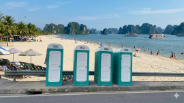 Cho Thuê Nhà Vệ Sinh Di Động Tại Hạ Long – Giải Pháp Tối Ưu Mùa Du Lịch Cao Điểm