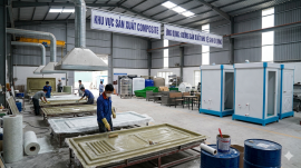 VẬT LIỆU COMPOSITE LÀ GÌ? ỨNG DỤNG TRONG NHÀ VỆ SINH DI ĐỘNG VÀ XÂY DỰNG HIỆN ĐẠI