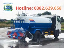 Giải Pháp Cho Các Công Trình Thiếu Nước Sạch Trên Địa Bàn Tỉnh Quảng Ninh – Gọi Ngay Xe Téc Nước Sạch 24h